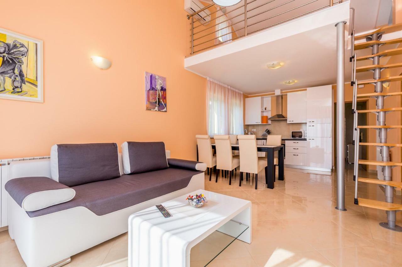 Luxury Apartments Kostrena With Pool Exterior photo