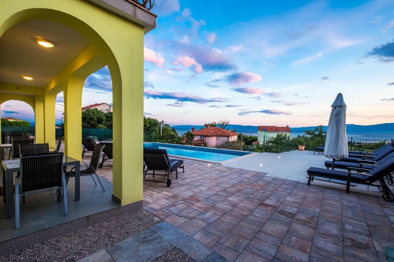 Luxury Apartments Kostrena With Pool Exterior photo