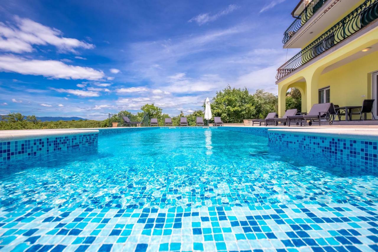 Luxury Apartments Kostrena With Pool Exterior photo
