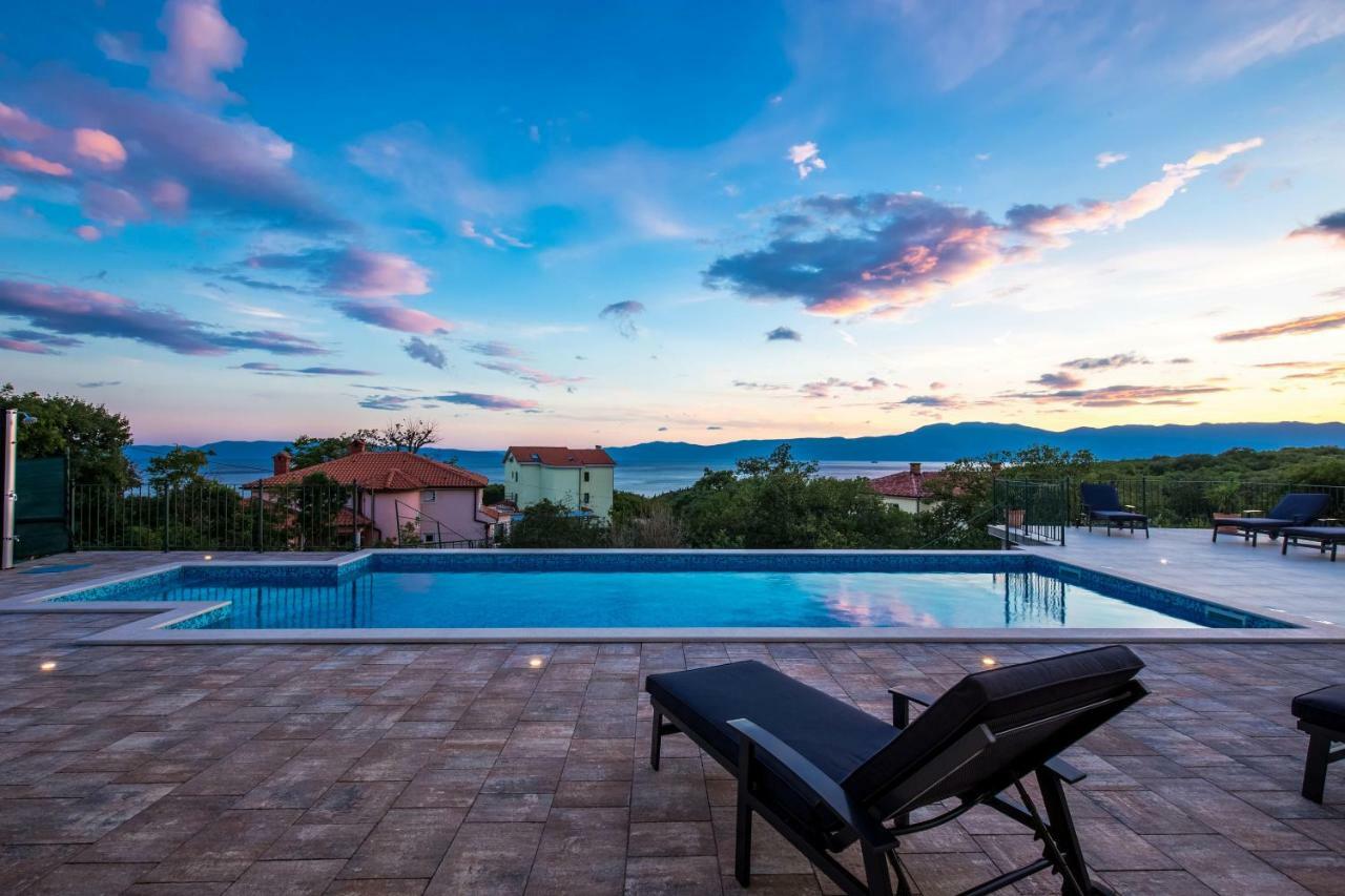 Luxury Apartments Kostrena With Pool Exterior photo